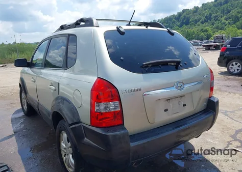 2008 Hyundai Tucson Limited V6/Se z USA, uszkodzony, nr VIN KM8JN72D78U823670